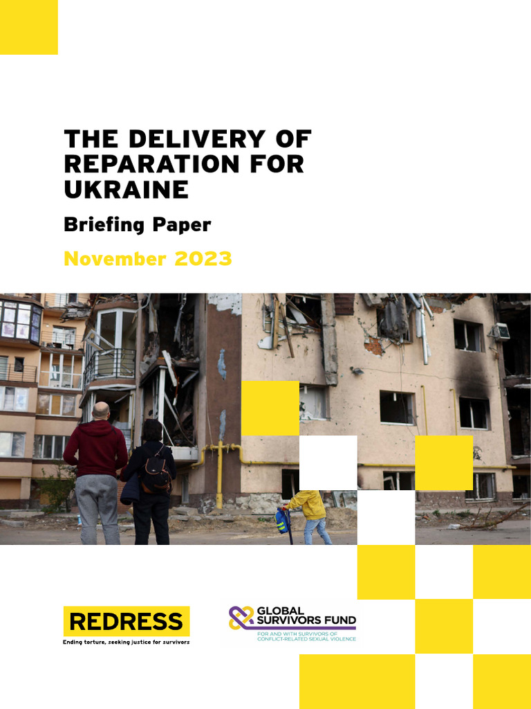 Reparations for Ukraine: Legal Overview | PDF | International ...