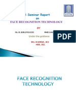 A Seminar Report On: Face Recognition Technology