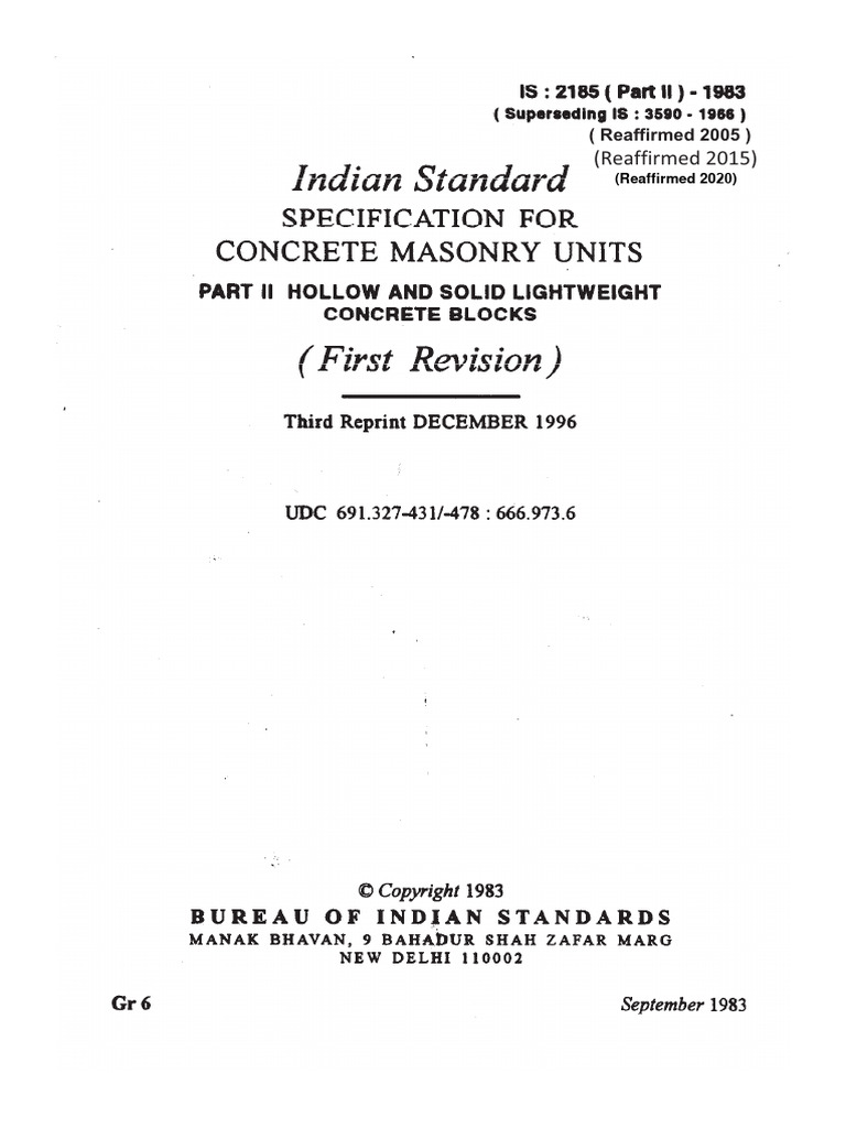 2185 2 1983 Reff2020 | PDF | Concrete | Masonry