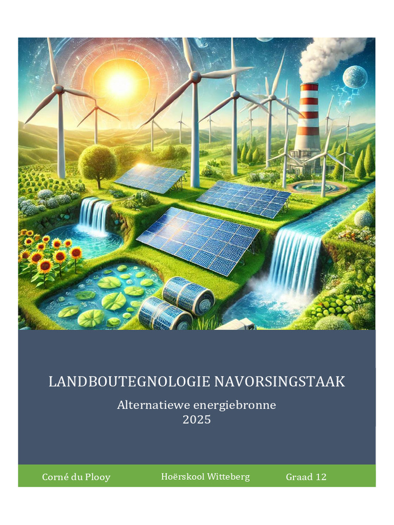 Landbou Tegnologie Navorsingstaak | PDF