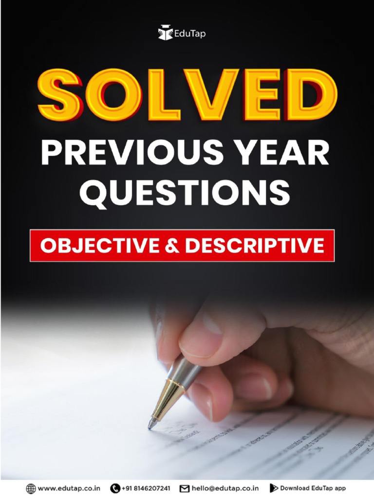 Solved Previous Year Questions Lyst1734254929891 | PDF | Corporate ...