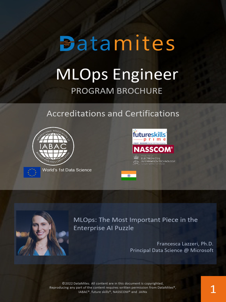 MLOps-brochure-Datamites-India-V6.1 (1) (1) (1) | PDF | Version Control ...