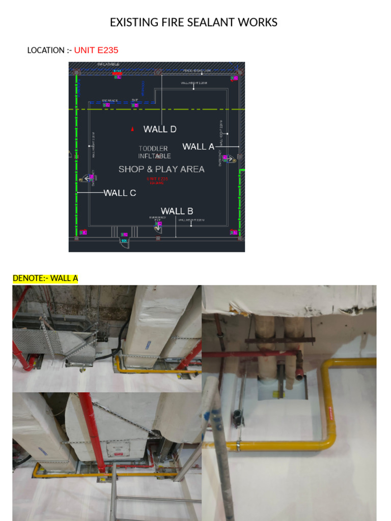 Existing Fire Sealant Works | PDF