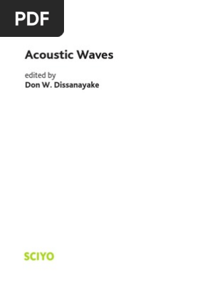 Acoustic Waves | PDF | Science & Mathematics | Computers