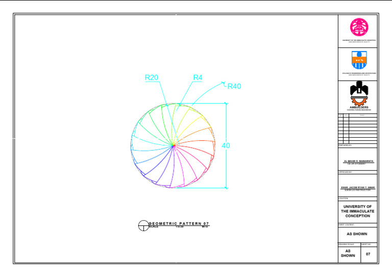 Geometric Pattern Drawing 07 UIC | PDF