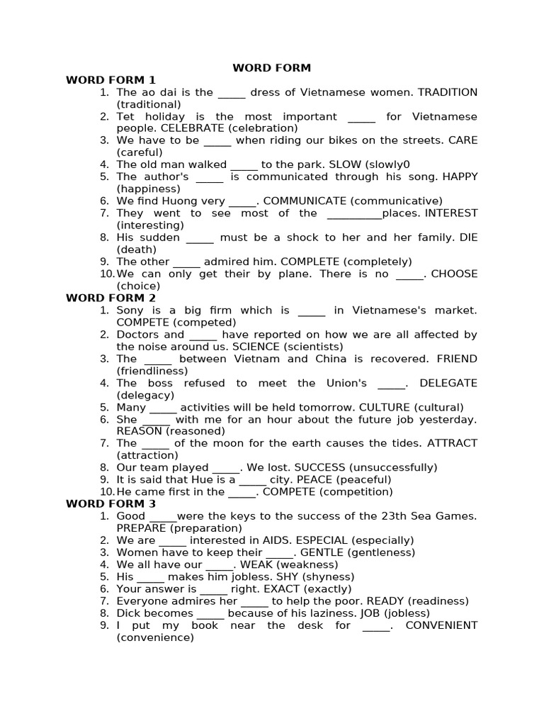 wordform g9-g10 | PDF