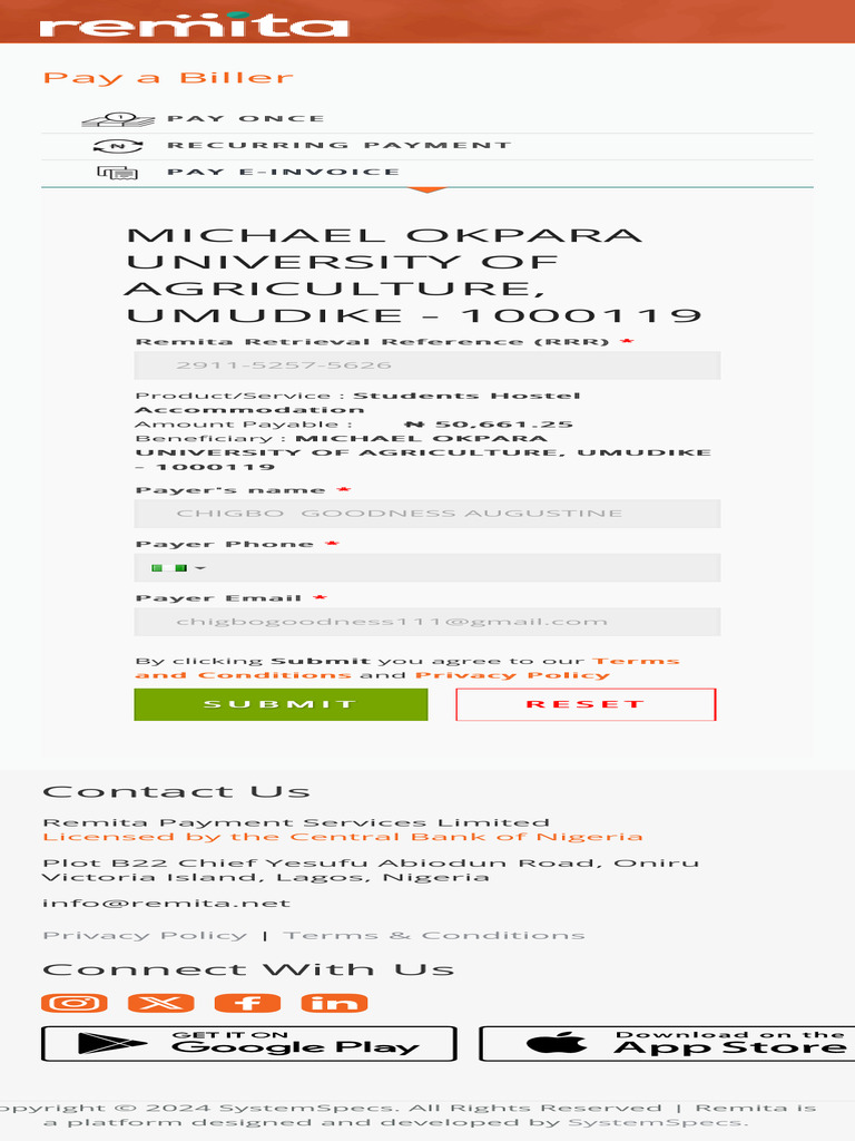 Pay A Biller | PDF