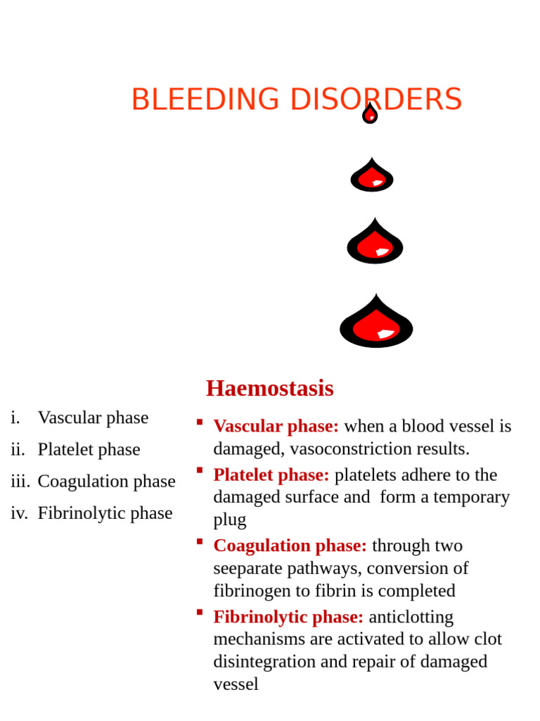 Understanding Bleeding Disorders and Hemostasis | PDF | Coagulation ...
