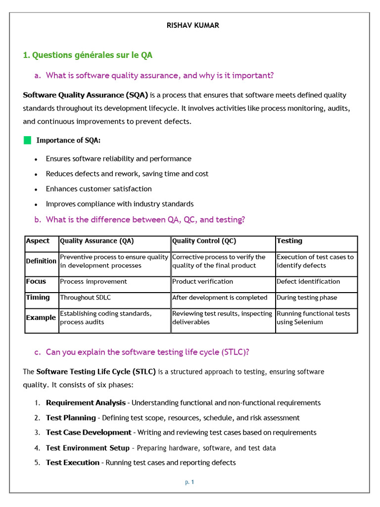 QA AUTOMATION TECHNICAL INTERVIEW QUESTIONS visual data 8