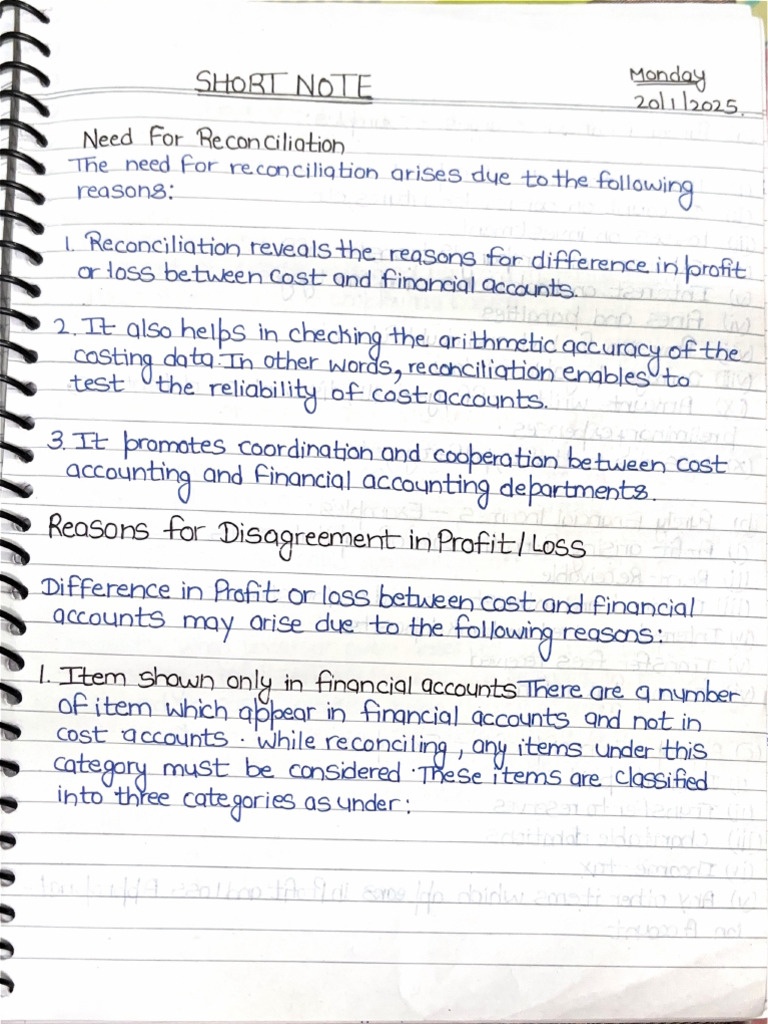 CA Theory Short Note | PDF