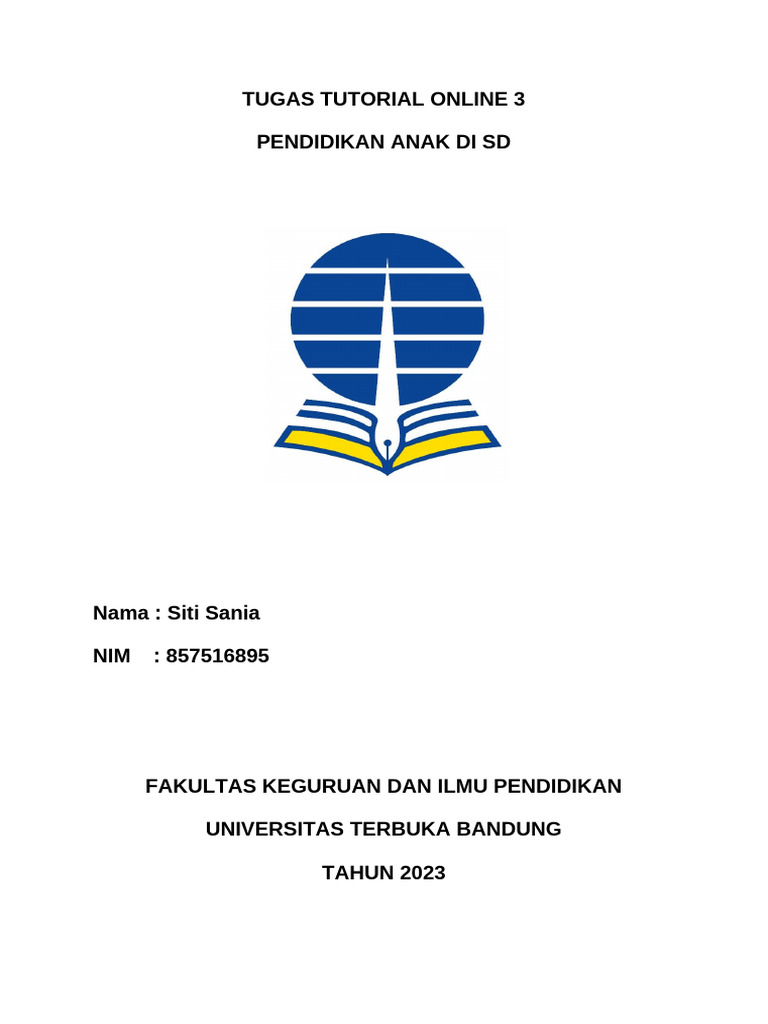 Inovasi Pendidikan dan Kewajiban Anak SD | PDF