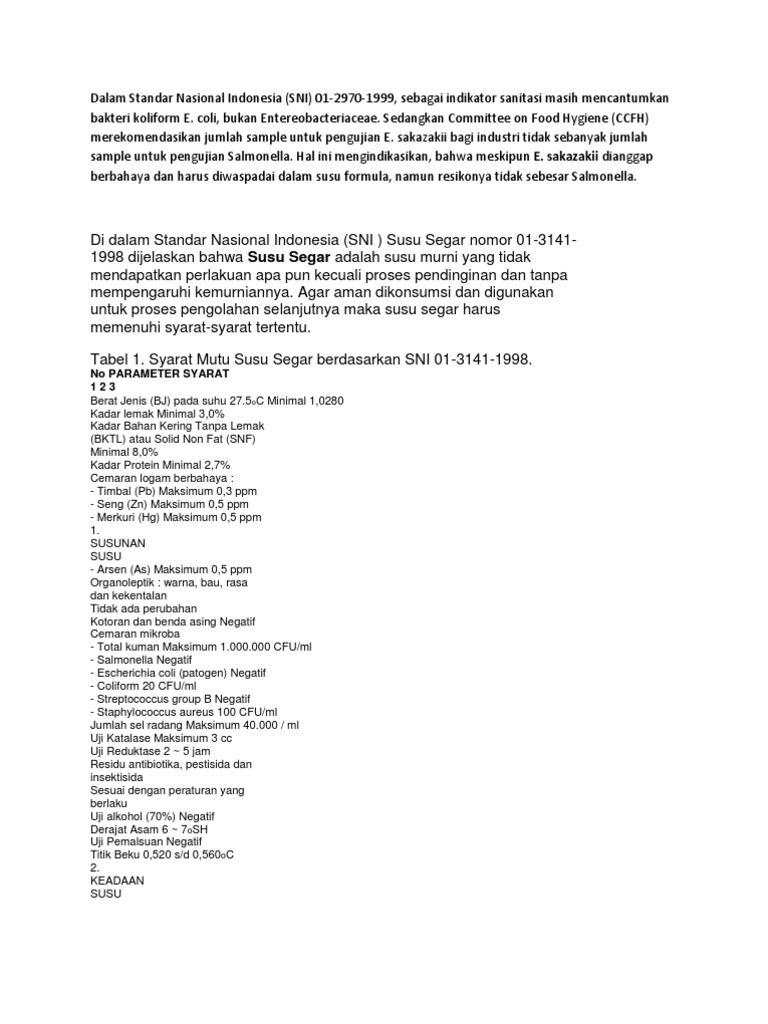 SNI | PDF | Sains & Matematika