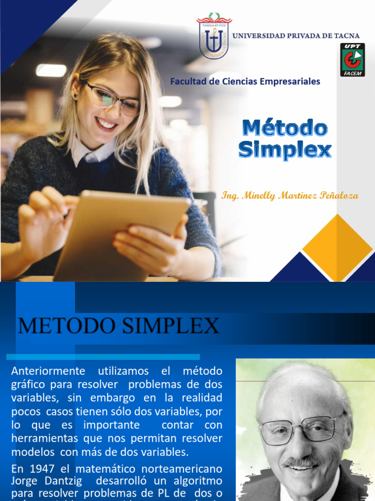 Introducción al Método Simplex en PL | PDF | Programación lineal ...