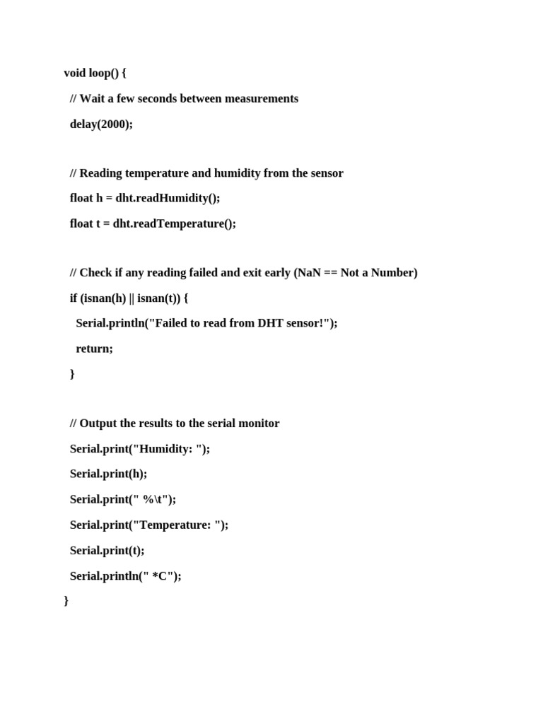 DHT11 1 | PDF