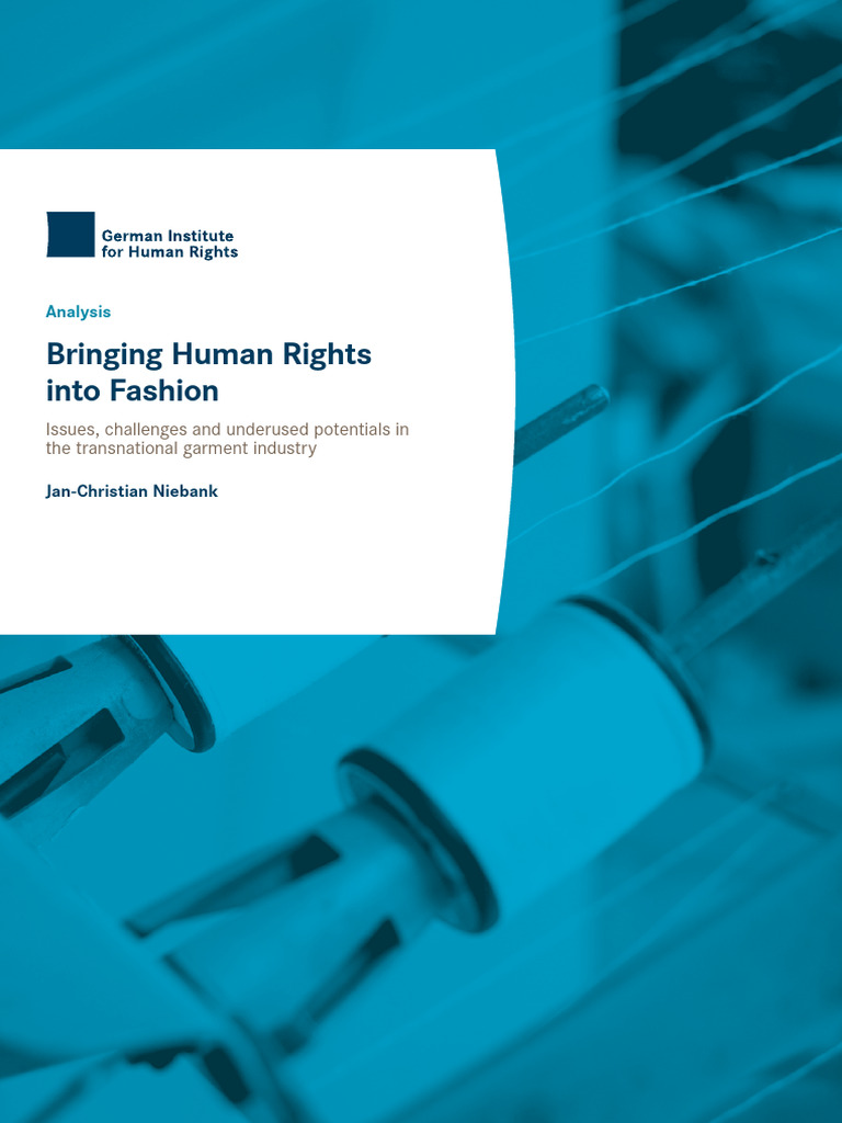 Human Rights in the Garment Industry | PDF | Clothing | Human Rights