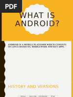 Android SDK Versions and Usage Stats | PDF | Android (Operating System ...