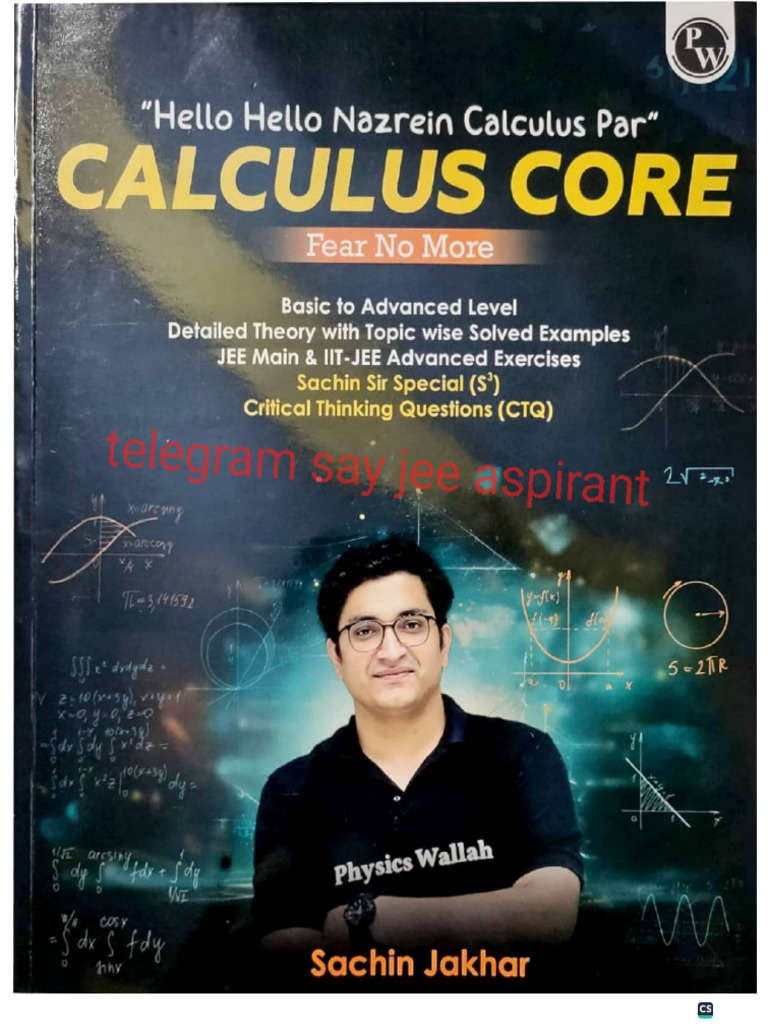 Calculus Core by Sachin Sir PDF Download | PDF