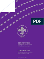 The Constitution of the World Organization of the Scout Movement
