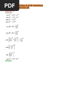 CLASS 8 - MATH - ICSE -EXPONENT-POWER-EX-2