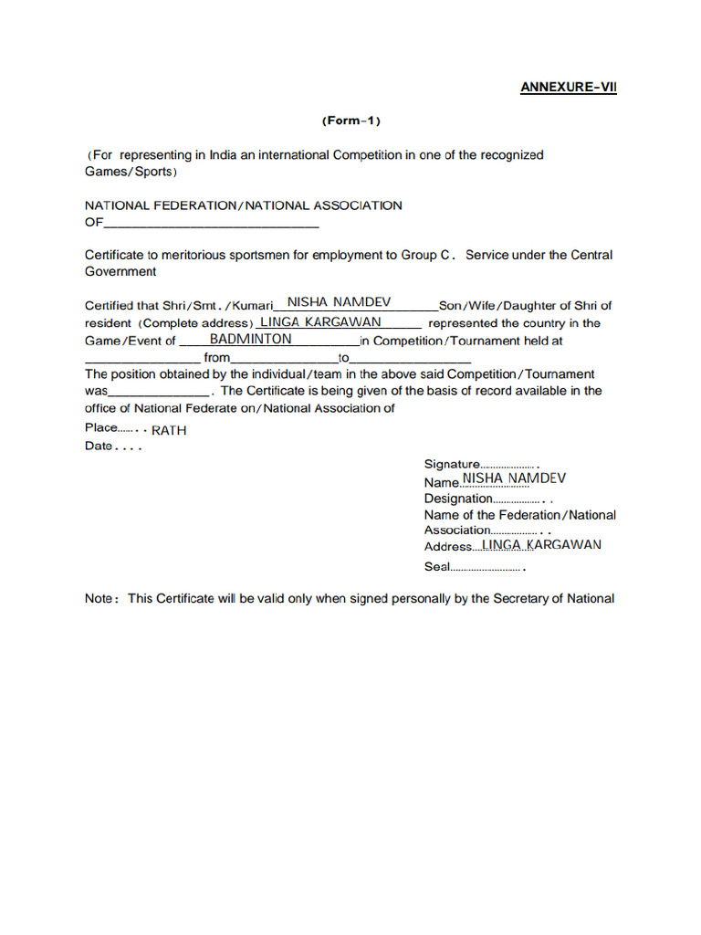 Nisha CSF | PDF