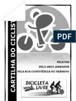 Cartilha Do Ciclista Projeto Bicicleta Livre Unb