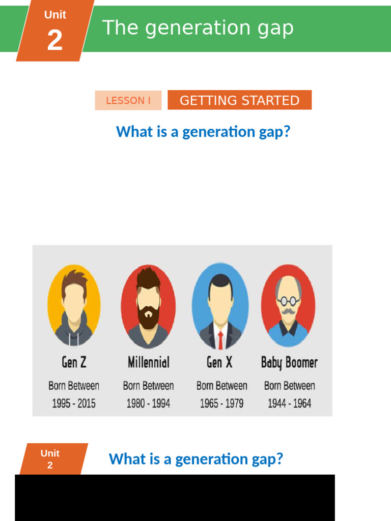 Understanding the Generation Gap | PDF