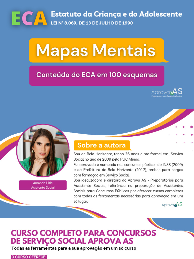 Mapa+Mental+Eca+ +Aprova+As | PDF | Família | Adoção