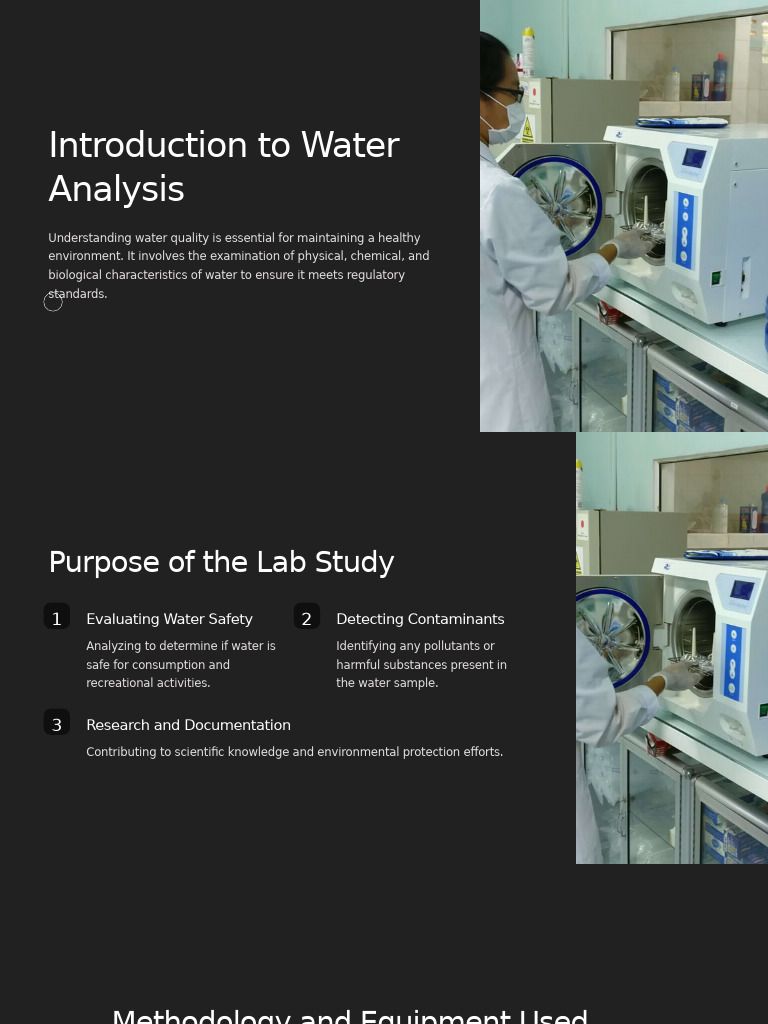 Introduction-to-Water-Analysis pres | PDF | Water Quality | Water