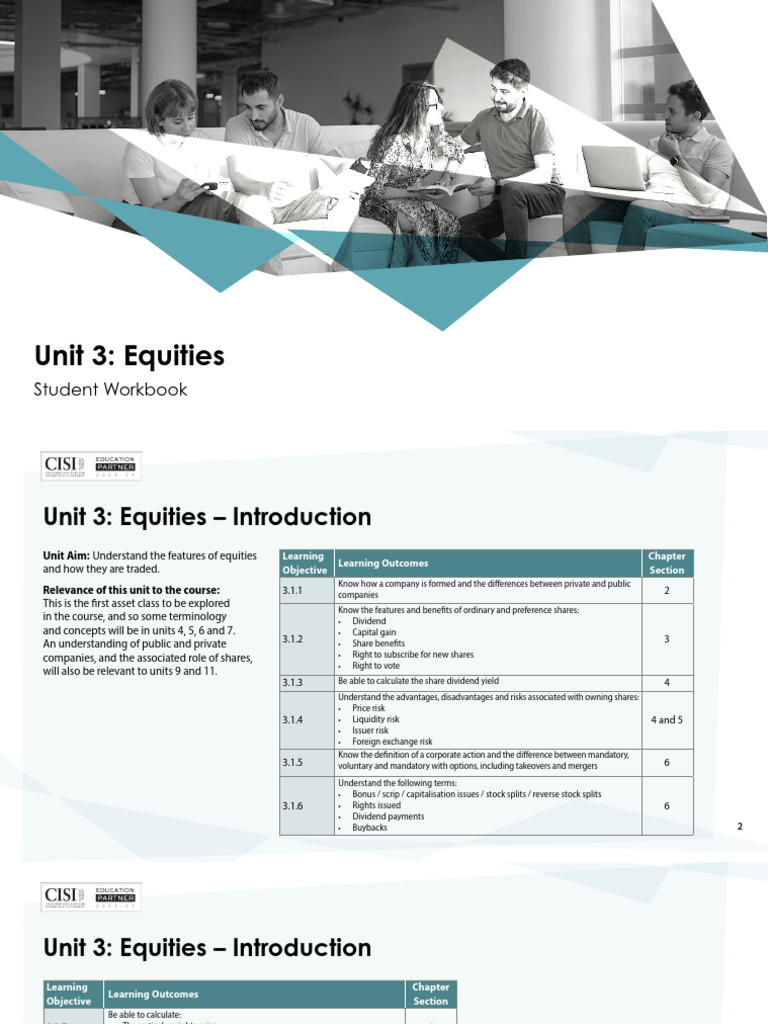 Understanding Equities and Share Trading | PDF | Finance & Money ...