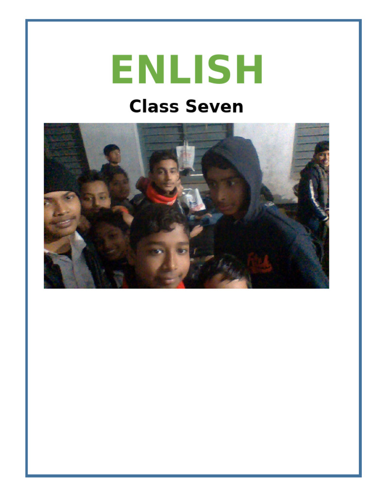 7th Class English Curriculum Overview | PDF