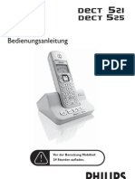 Dect525 Bedienungsanleitung