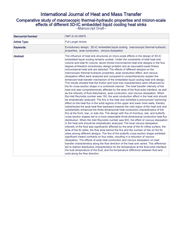 HMT D 24 05875 | PDF | Thermal Conduction | Heat Transfer