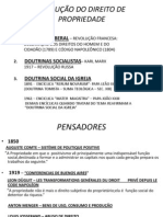 EVOLUÇÃO DO DIREITO DE PROPRIEDADE E FORMAÇÃO TERRITORIAL