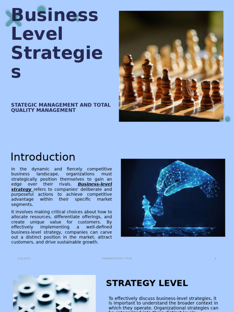 Business Level Strategies (1) 015426 | PDF | Strategic Management ...