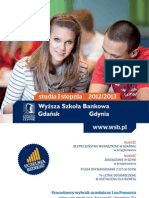 Informator 2012 - Studia I Stopnia - Wyższa Szkoła Bankowa W Gdańsku