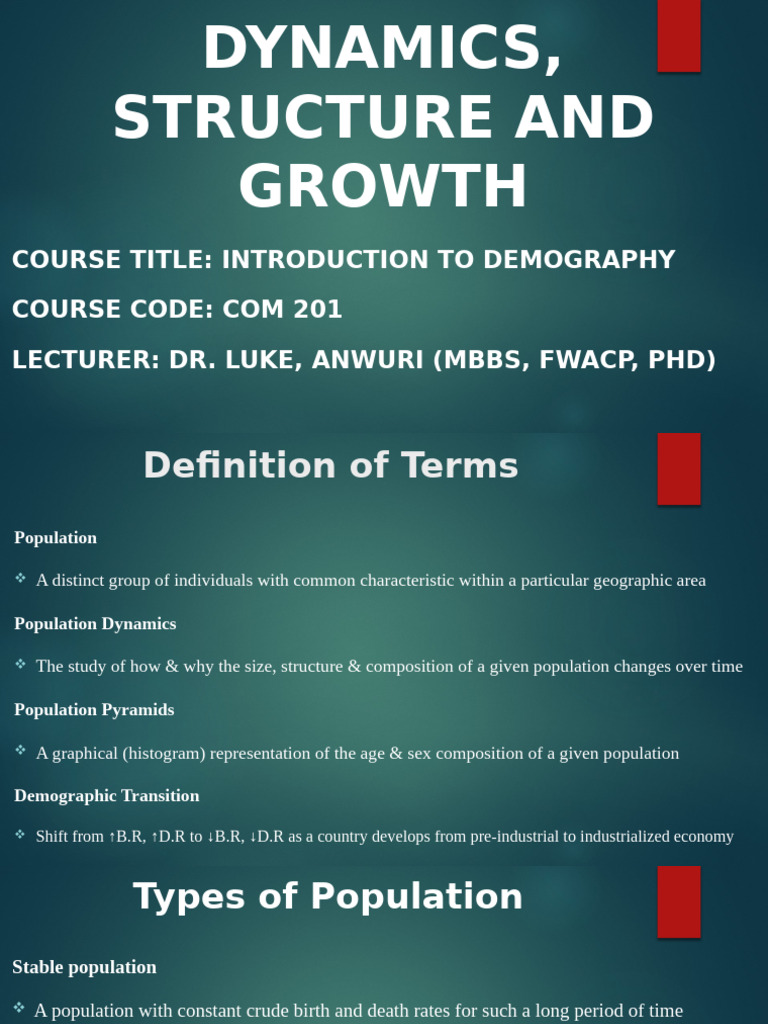 Stable Population Pyramid Explained | PDF | Demography | Birth Rate