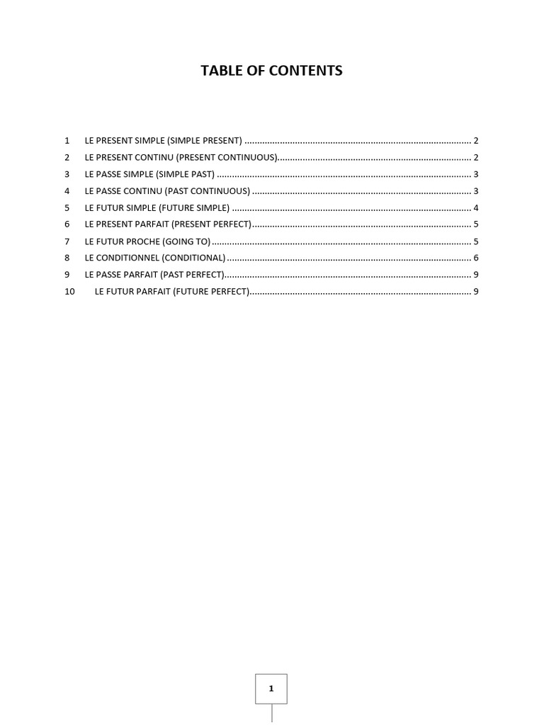 Temps verbaux en anglais : Guide complet | PDF | Grammaire anglaise ...