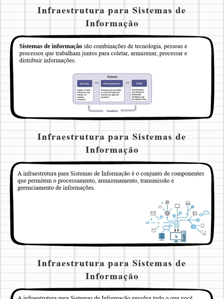 Infraestrutura para Sistemas de Informação | PDF | Computação em nuvem ...
