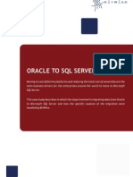 Oracle To SQL Conversion
