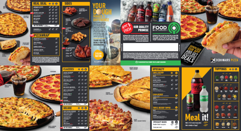 Standard Takeaway Menu Delivery Generic Web | PDF | Pizza | Sauce