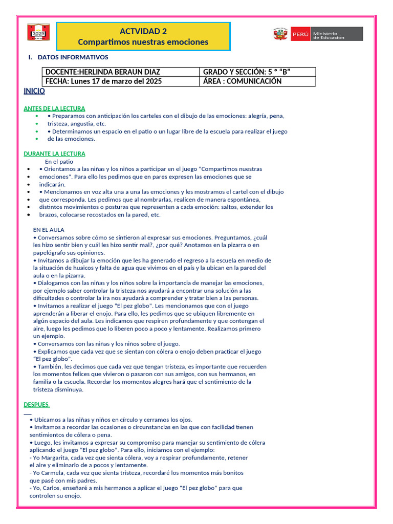 Manejo de emociones en niños | PDF | Las emociones | Ira