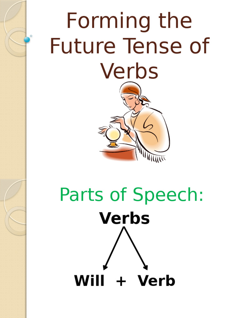 Forming The Future Tense of Verbs | PDF