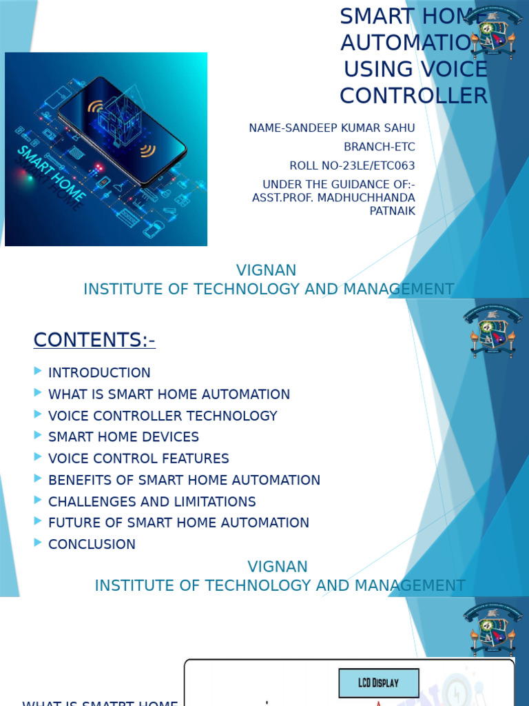 Smart Home Automation Sandeep 22 | PDF | Automation | Home Automation