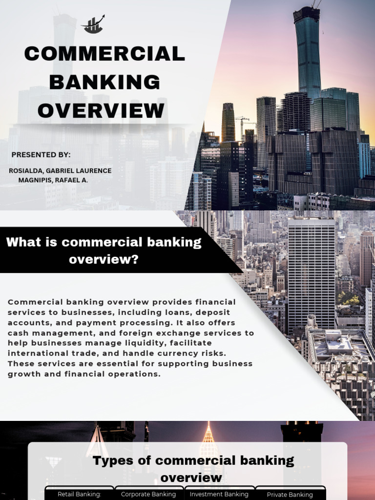 Commercial Banking Overview and Functions | PDF | Banks | Deposit Account