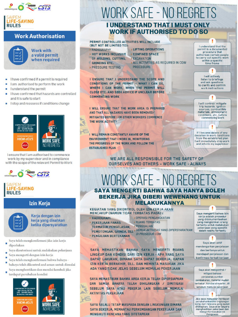 Work Authorization - EN Rev.01 | PDF
