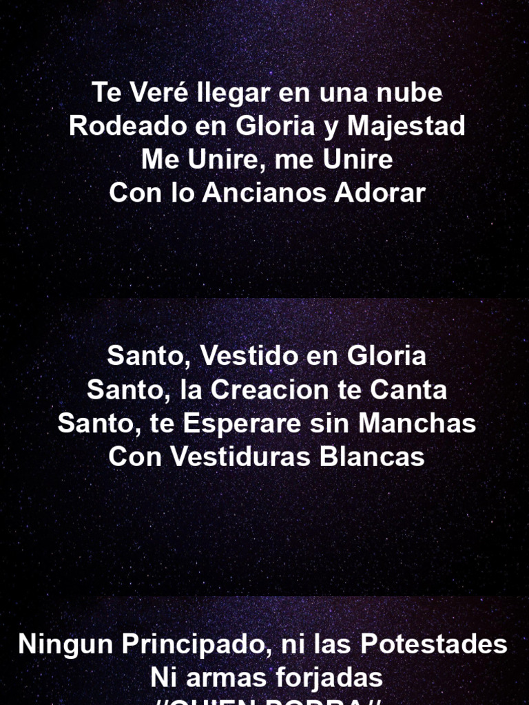 Quien Podra | PDF