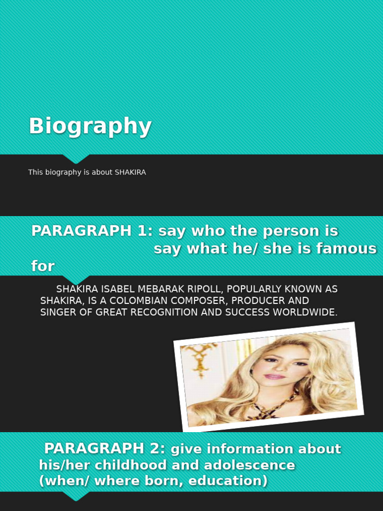 Biography Writing | PDF