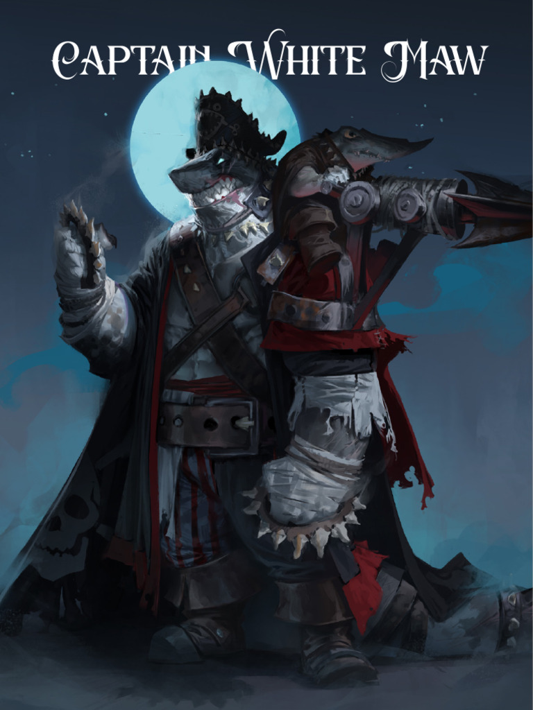 Captain White Maw: Sharkin Pirate Boss | PDF
