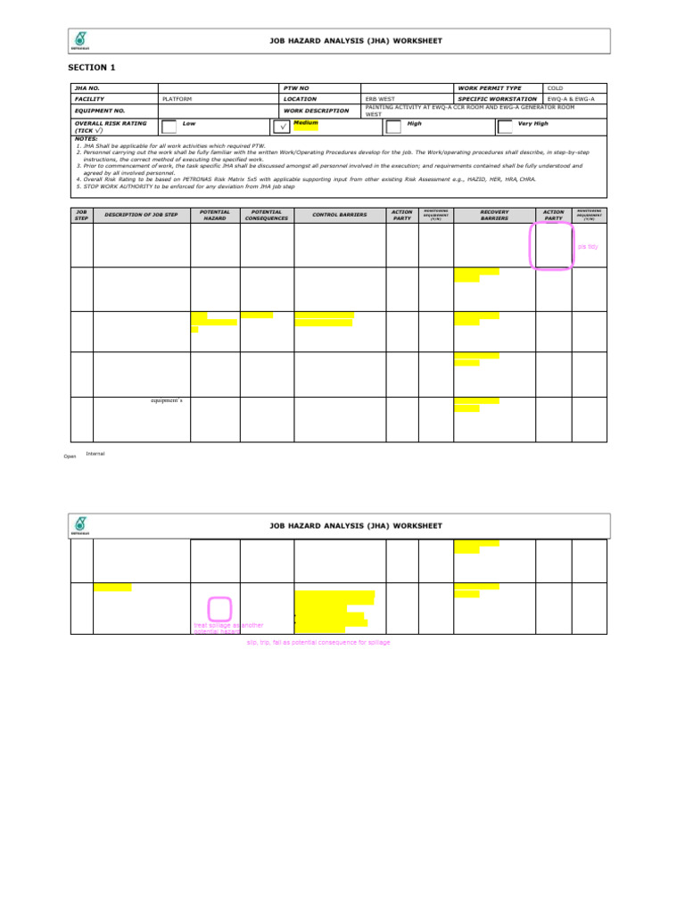 DRM - JHA Painting Work EW FRD Replacement | PDF | First Aid | Safety