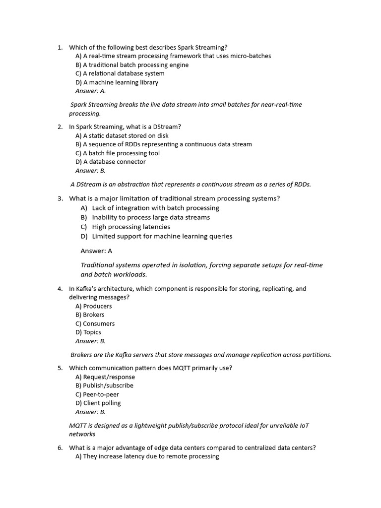 W 7 Assignment | PDF | Replication (Computing) | Computer Architecture